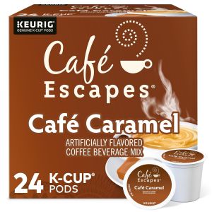 Café Escapes Café Caramel 24 K-Cup Pods