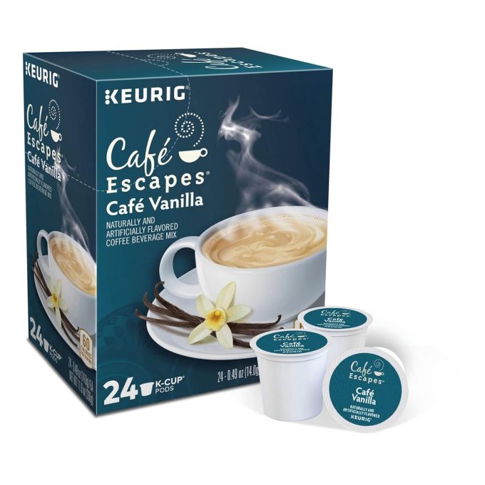 Café Escapes Café Vanilla 24 K-Cup Pods