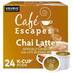 Café Escapes Chai Latte 24 K-Cup Pods